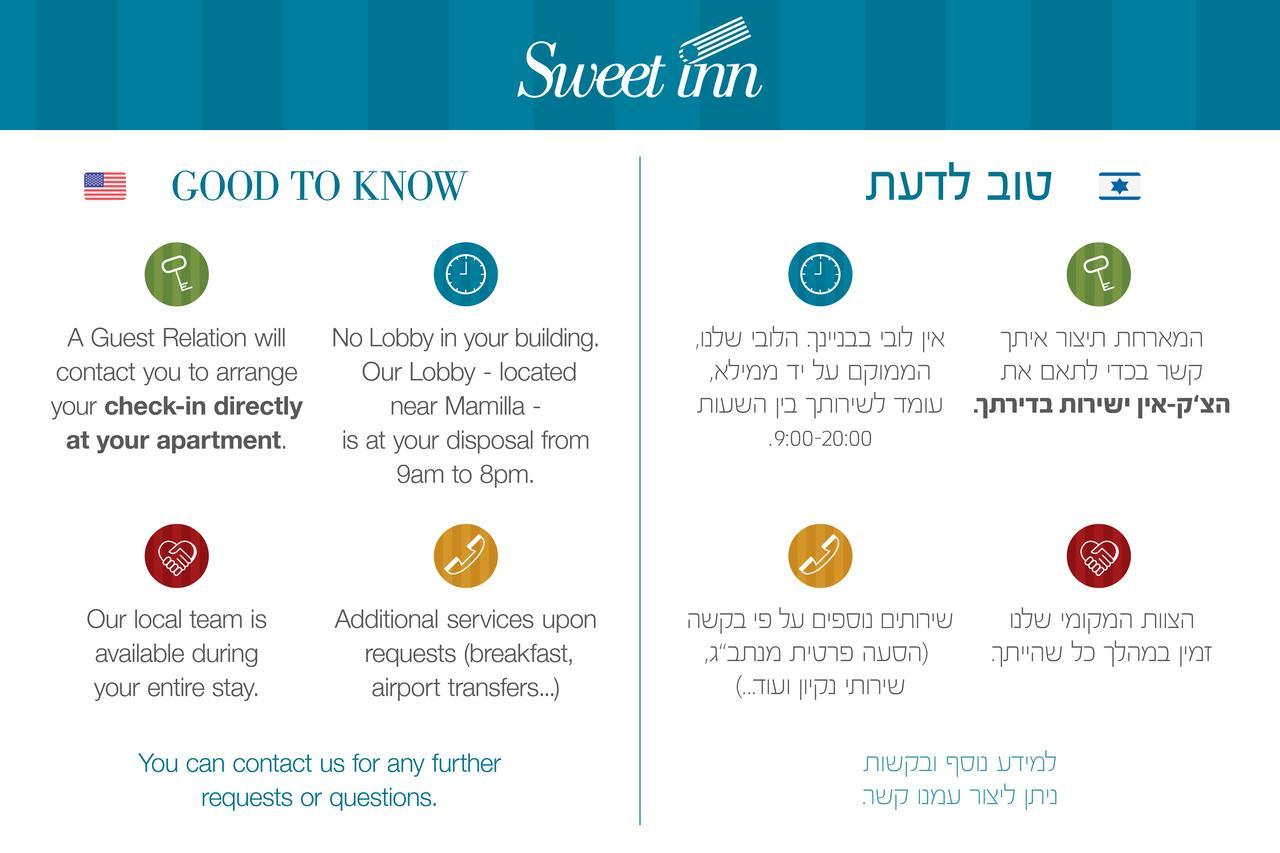 Sweet Inn - Smats Street Yerusalem Bagian luar foto